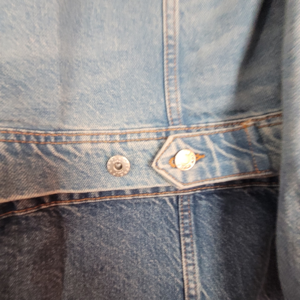 Zara X Maison Detachable Denim Dress Size XS-S - Picture 13 of 15